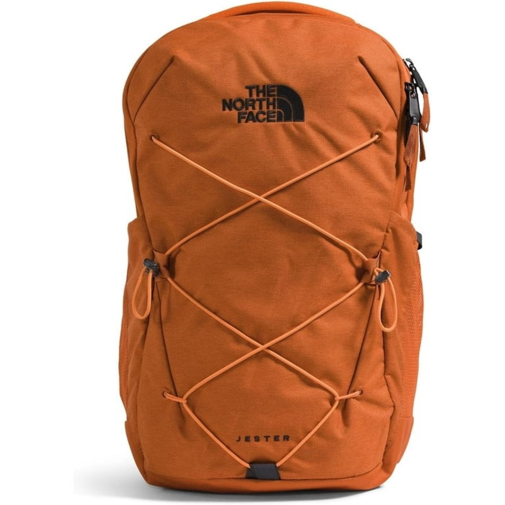 The North Face Jester Laptop Backpack Iron Bronze Dark Heather Orange One Size - Picture 1 of 15